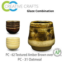 Amaco Potter's Choice Glaze - Oatmeal PC-31 Pint
